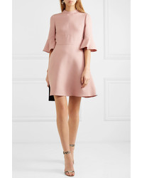 Valentino Wool And Cady Mini Dress