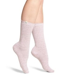 Pink Wool Socks