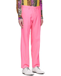 Dries Van Noten Pink Two Button Suit