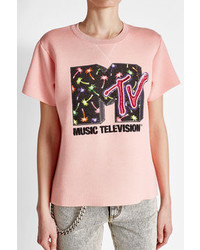 Marc Jacobs Embroidered Wool Blend Sweatshirt