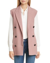 Pink Wool Vest