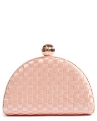 Ted Baker London Woven Dome Clutch Pink