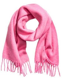 Pink Woven Scarf
