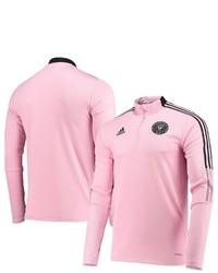 adidas Pink Inter Miami Cf Roready Quarter Zip Jacket