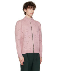 Ernest W. Baker Pink Hearts Sweater