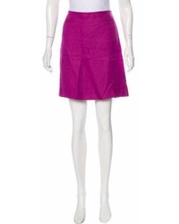 Purple A-Line Skirt