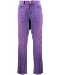 Purple Acid Wash Jeans