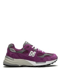 New Balance M992ba Purple Low Top Sneakers