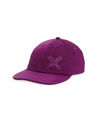 Kenzo Logo Baseball Cap In Purple At Nordstrom