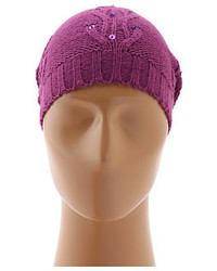Sperry Top Sider Cable Knit Sequin Beanie W Pom