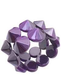 FashionJewelryForEveryone Fabulous Bracelet Exquisite Purple Color Stretchable Bracelet