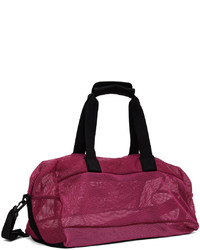 Saint Laurent Pink Mesh Duffle Bag