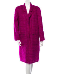 Chanel Quilted Mohair Coat