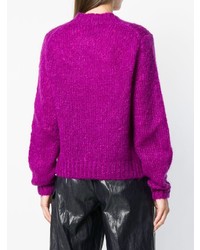 Isabel Marant Cropped Chunky Knit Sweater