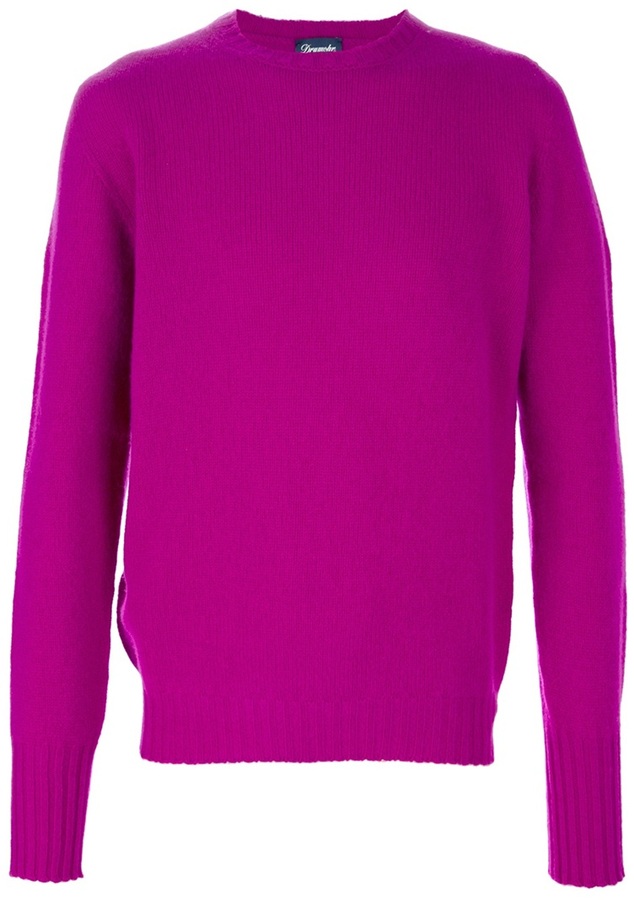 Drumohr Crew Neck Jumper, $200 | farfetch.com | Lookastic