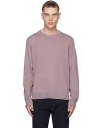 Theory Purple Hilles Crewneck Sweater