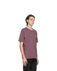 Nudie Jeans Purple Njco Circle T Shirt