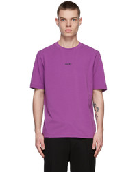BOSS Purple Relaxed T Shirt