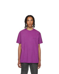 Robert Geller Purple The Rg T Shirt