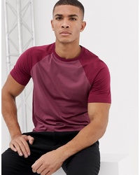 ASOS DESIGN T Shirt With Contrast Raglan In Purple