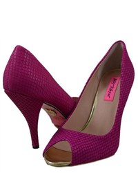 Betsey Johnson Ponzay Purple Pumps Shoes