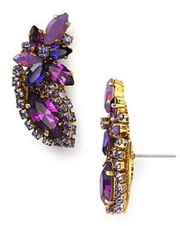 Aerin Erickson Beamon Rin Erickson Beamon Purple Cluster Earrings