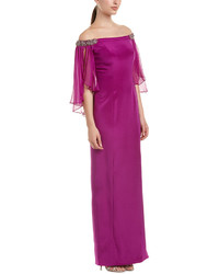 Theia Silk Gown