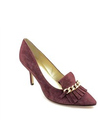 Ivanka Trump Dinah Purple Suede Pumps Heels Shoes