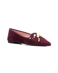 Pretty Ballerinas Embellished Loafers