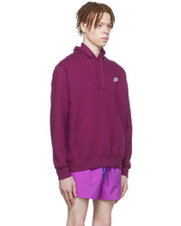 Nike Purple Cotton Hoodie