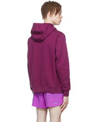 Nike Purple Cotton Hoodie