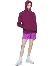 Nike Purple Cotton Hoodie