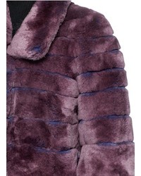 HOCKLEY Ditti Rabbit Fur Cropped Jacket