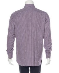 Tom Ford Gingham Button Up Shirt