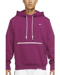 Nike Dri Fit Standard Issue Pullover Hoodie In Sangriapale Ivory At Nordstrom