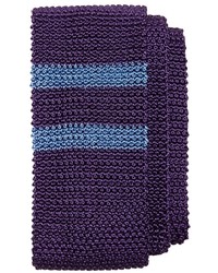Brooks Brothers Placed Double Stripe Knit Tie