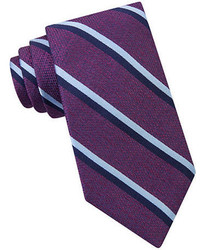 Michael Kors Michl Kors Textured Striped Silk Tie