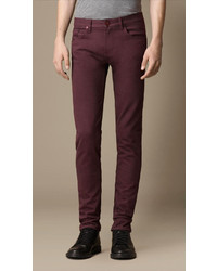 Burberry Shoreditch Purple Dyed Skinny Fit Jeans