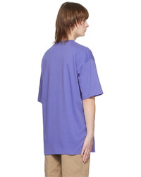 VERSACE JEANS COUTURE Blue V Emblem T Shirt