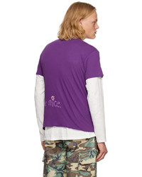 ERL Purple Venice T Shirt