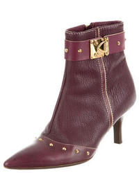 Louis Vuitton Spiked Ankle Boots