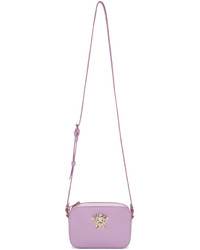 Versace Purple Patent Mini Medusa Bag