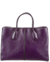 Tod's Textured D Styling Tote