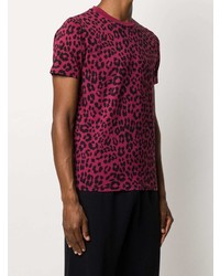 Kenzo Leopard Pattern T Shirt