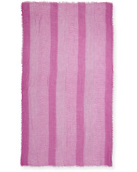 Renee's Accessories Textured Fringe Scarf Berry