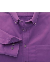Charles Tyrwhitt Purple Non Iron Twill Classic Fit Shirt
