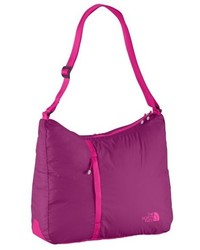 Purple Nylon Tote Bag