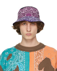 Purple Paisley Bucket Hat
