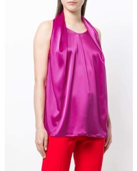 Gianluca Capannolo Pleated Front Tank Top