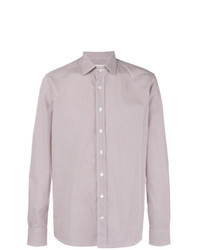 Purple Polka Dot Long Sleeve Shirt